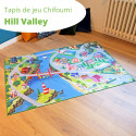 Chifoumi - tapis de jeu pour enfants "Hill Valley" - 150x100cm