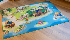 Tapis de jeu pirate “Tortuga Bay” - 150x100cm